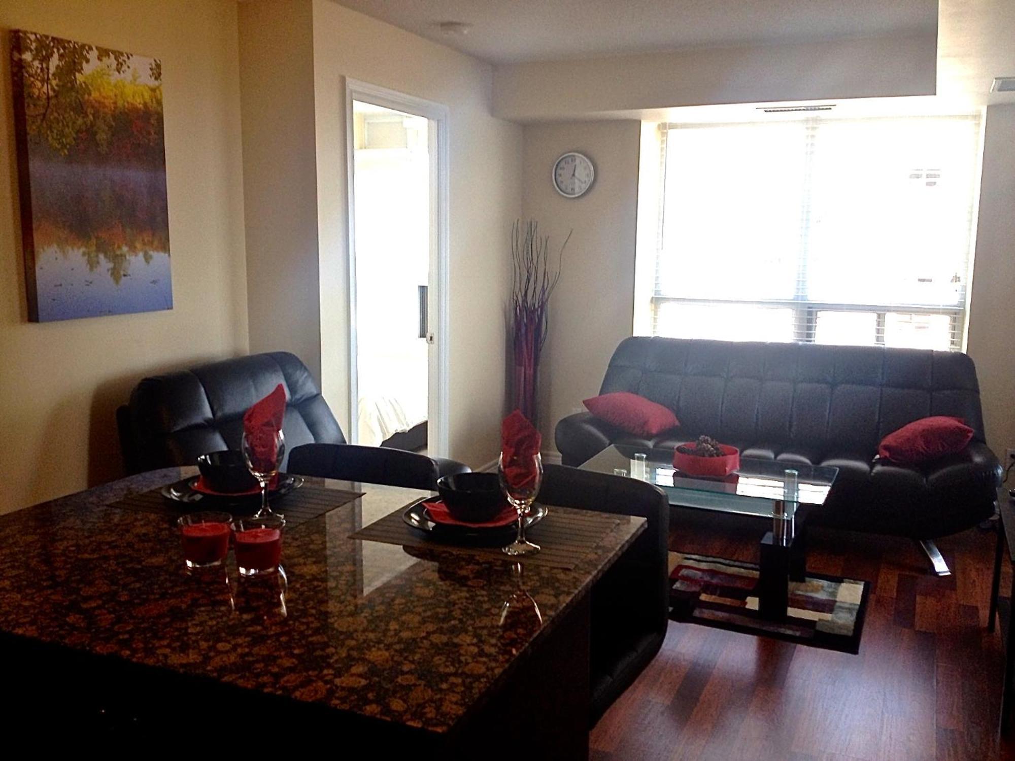 Royal Stays Furnished Apartments - Square One Mississauga Zimmer foto